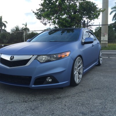 Intack Signs and Wraps » Acura TSX color change wrap